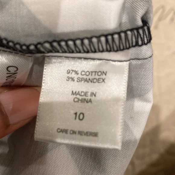 Pencil black white and gray checked skirt - Picture 4 of 5